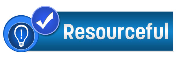 足智多谋的蓝色两圈左球茎滴答水平图片下载