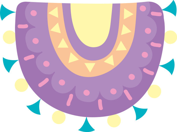 丁香羊驼垫配件图片下载