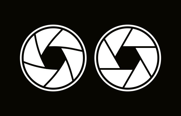 相机快门。矢量插图。创意职业，创意，拍照，摄影，摄影师，爱好，图片，形象。艺术的概念。矢量线图标的业务和广告图片下载