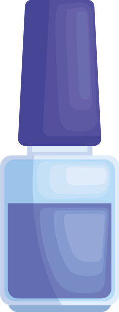 蓝色指甲油产品图片下载