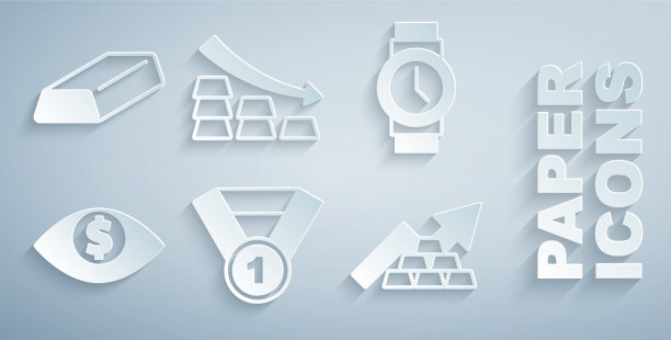 镶有美元的金质腕表眼图片下载