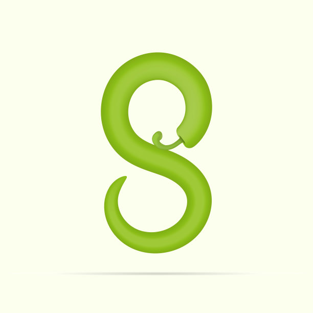 8号青椒设计。向量蔬菜字体健康和素食设计，自然模板，蔬菜标志和更多图片下载