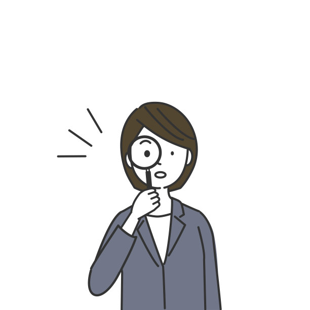 透过放大镜看的女人图片下载