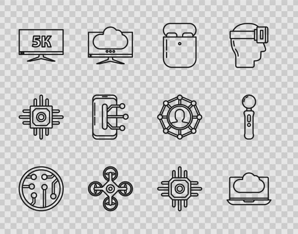 集线处理器云技术数据传输图片下载