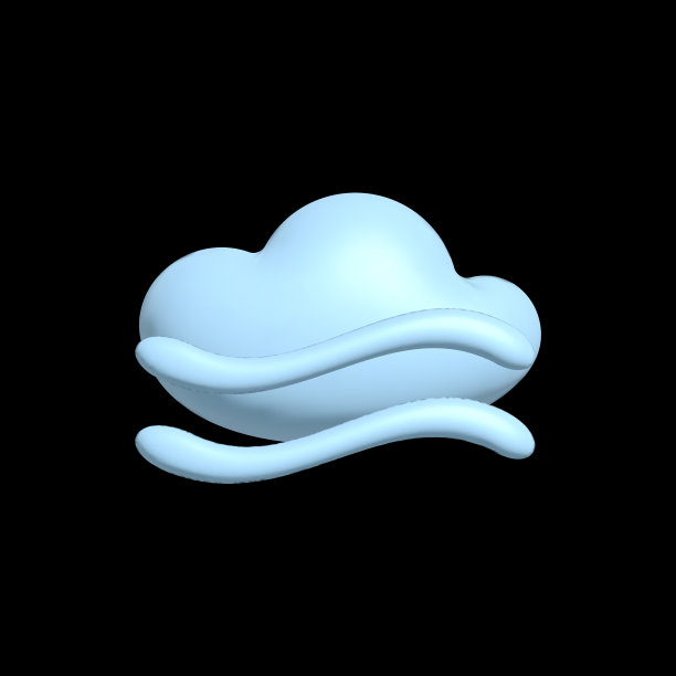 应用程序和社交媒体的3d天气图标图片下载