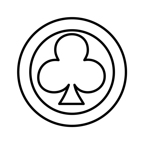 图标俱乐部赌场老虎机行编辑图片下载