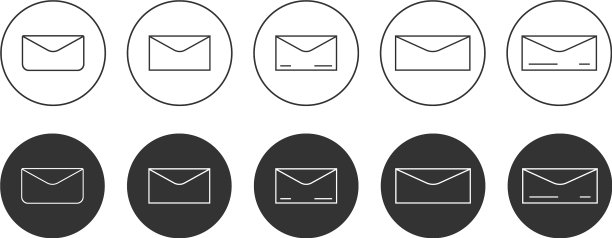 一套名片图标名片图标图片下载