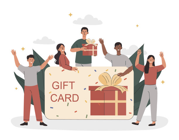 礼品卡的概念图片下载