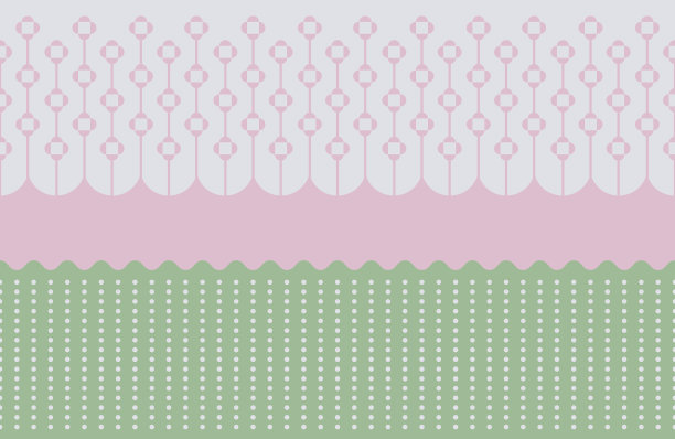 可爱的无缝图案与几何风格化图片下载