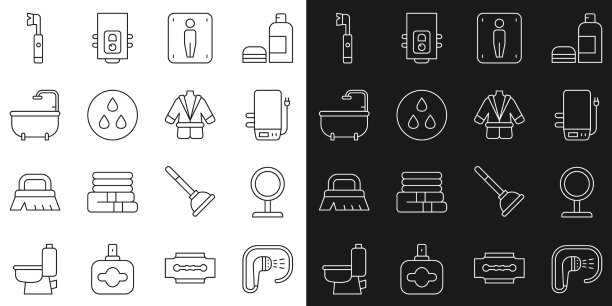 集线沐浴圆妆镜电图片下载