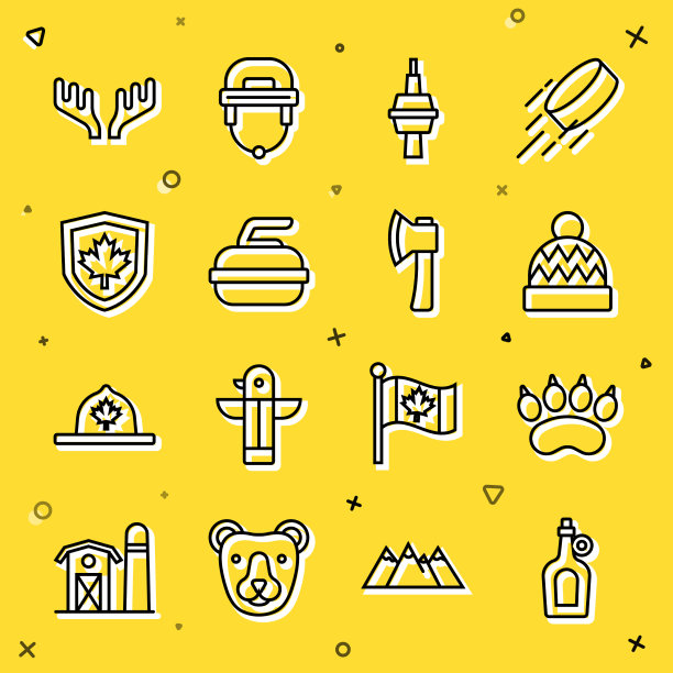 定线瓶枫糖浆熊掌印图片下载