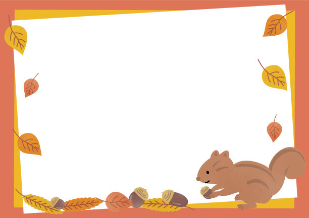 秋天的框架图片下载