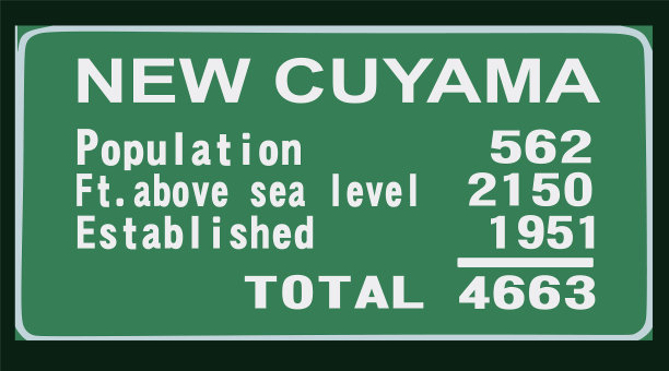 最优质的欢迎标志，新cuyama加州图片下载