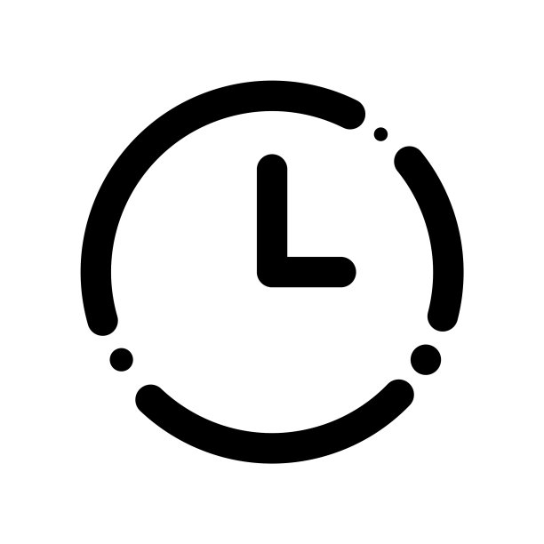 现代手表图标的计时器和秒表图片下载