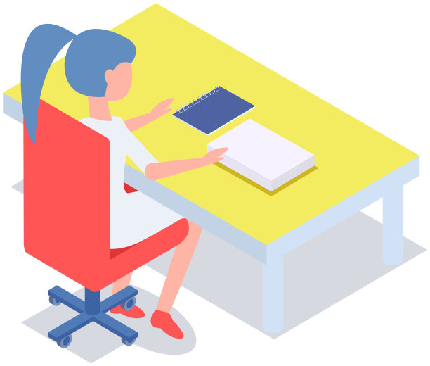 学生女生在图书馆看书图片下载