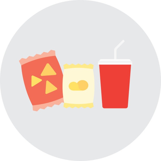 零食薯片可口可乐饮料饮料食品苏打水图标设计快餐奶酪脆皮自动售货机超市图片下载