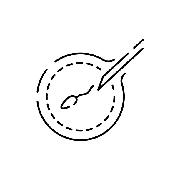 孕期护理线性图标。产前时期。母亲,为人父母。期待宝贝。医疗过程。细线说明。轮廓的象征。精子、细胞和卵巢图片下载