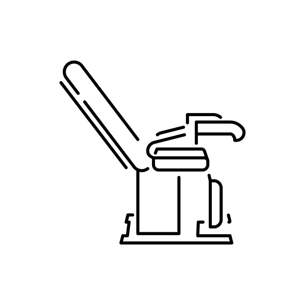 女性怀孕，分娩等等。细线图标，矢量插图。检查表图片下载