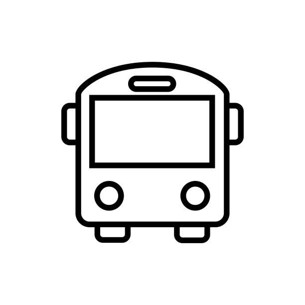 公共汽车图标图片下载