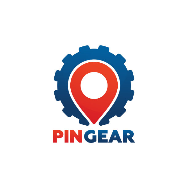 销齿轮标志模板设计向量，徽章，设计概念，创造性的符号，图标图片下载