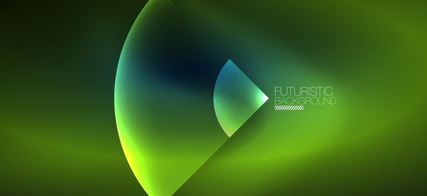 闪亮的霓虹灯几何抽象背景发光图片下载