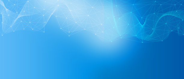 抽象神经丛背景与连接的线和点图片下载