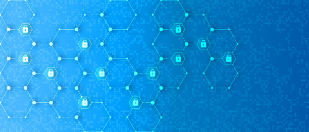 商务互联网网络安全连接概念图片下载