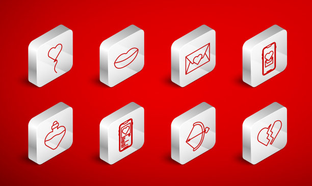 定线破碎的心用微笑的嘴唇包住图片下载