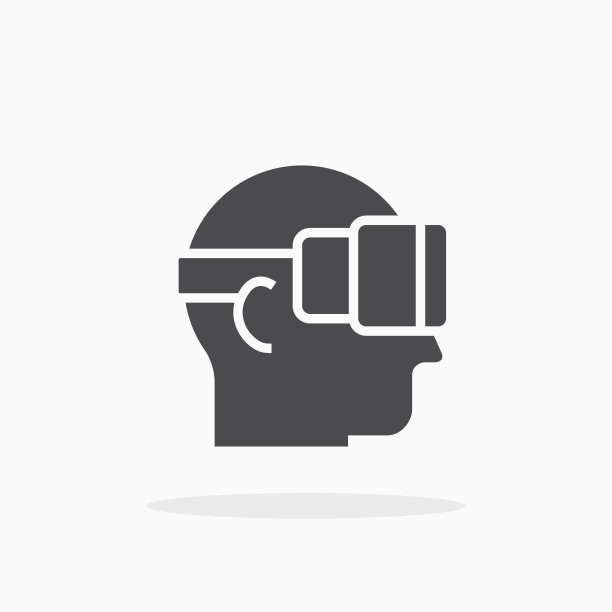 虚拟现实图标。图片下载