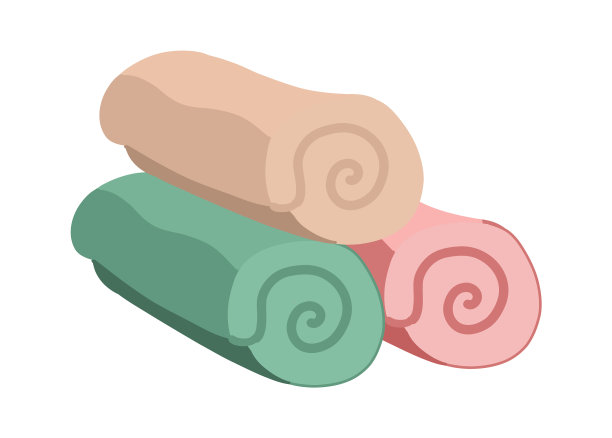 布浴巾卡通浴巾面料图片下载