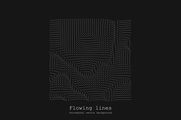 摘要线矩阵模式噪声流动态图片下载