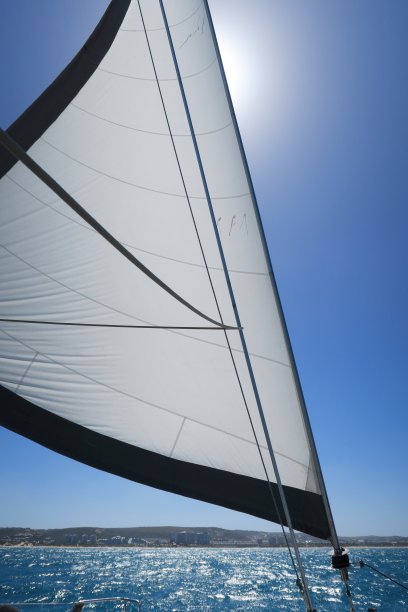 帆船游艇桅帆。图片下载