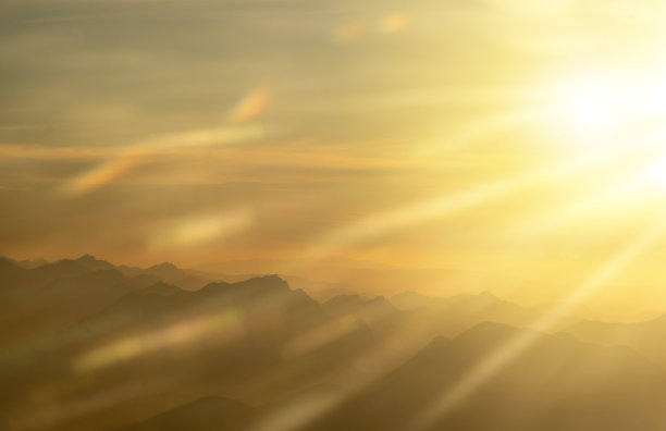 神奇的山景视野图片下载