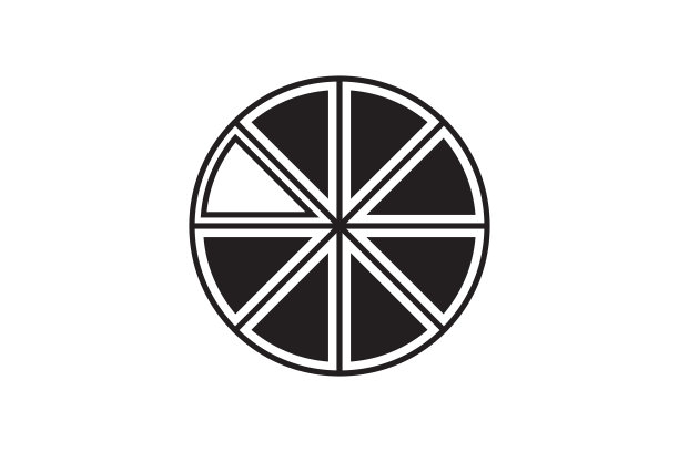 圆形图形分数圆元素图片下载