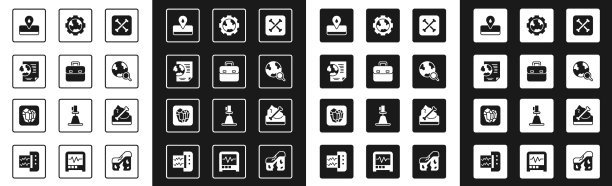 设置考古学公文包地球地球仪图片下载