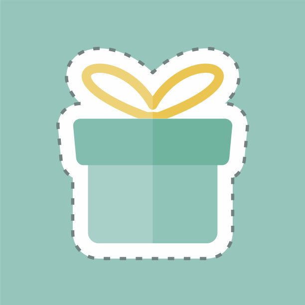 贴纸线切礼品适合商务图片下载