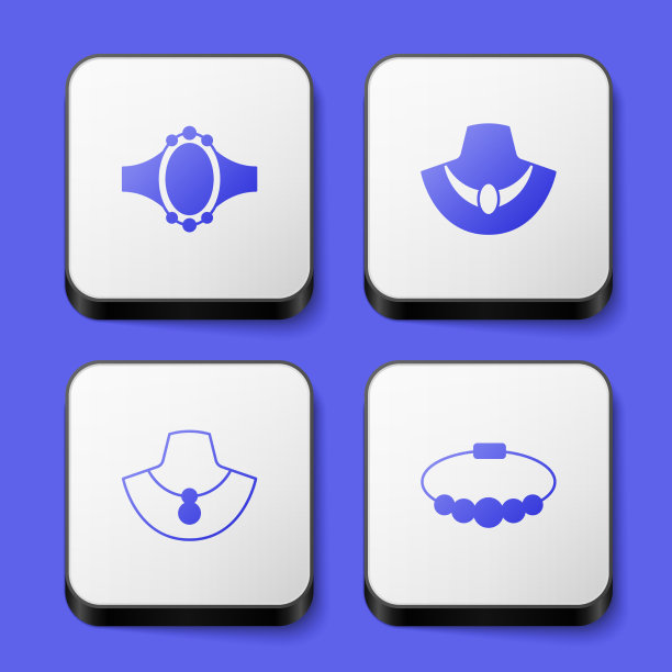 镶钻订婚戒指项链模特图片下载