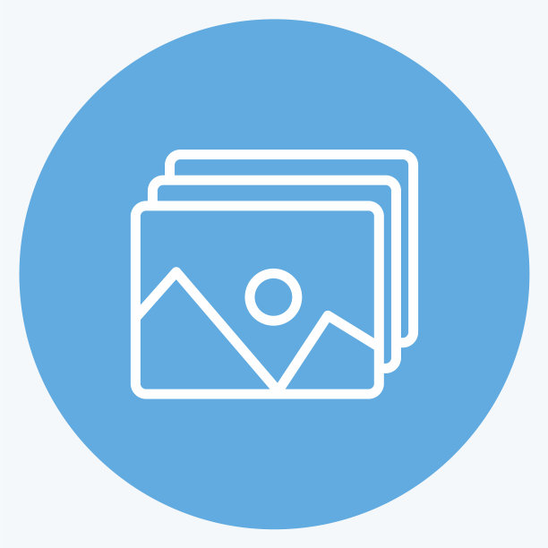 图标照片适合艺术象征蓝色的眼睛图片下载