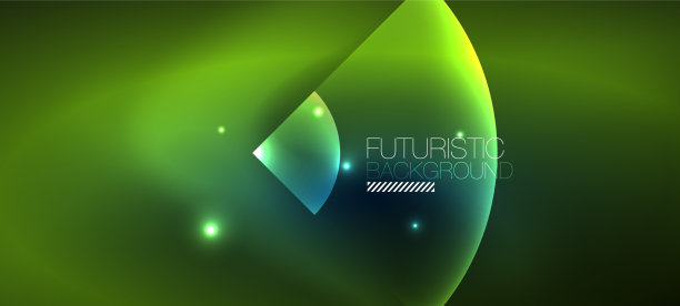 闪亮的霓虹灯几何抽象背景发光图片下载