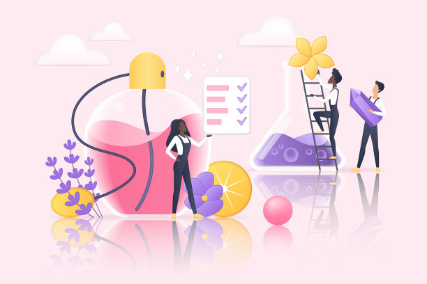 新香氛香水创造小人图片下载