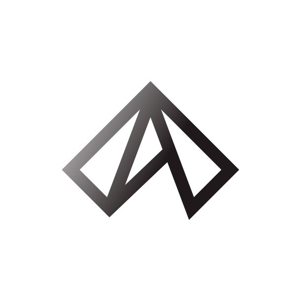 豪华字母A标志设计图片下载