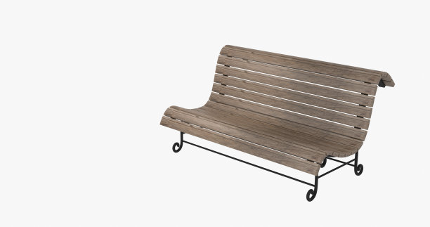 3D渲染木凳图片下载