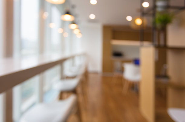 办公休息区散焦效果图片下载