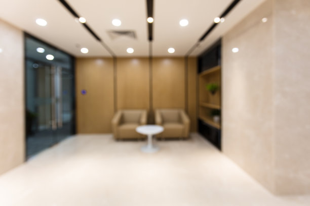 办公等候区散焦效果图片下载