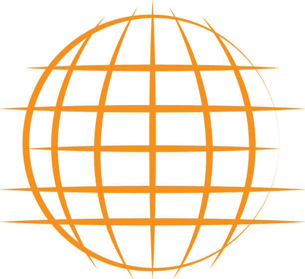 世界图标在白色背景图片下载