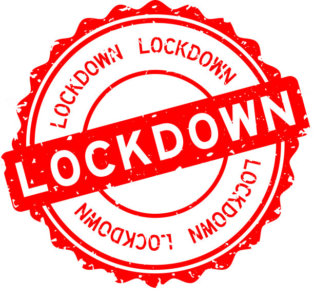 蹩脚的红色封闭字橡胶印章图片下载