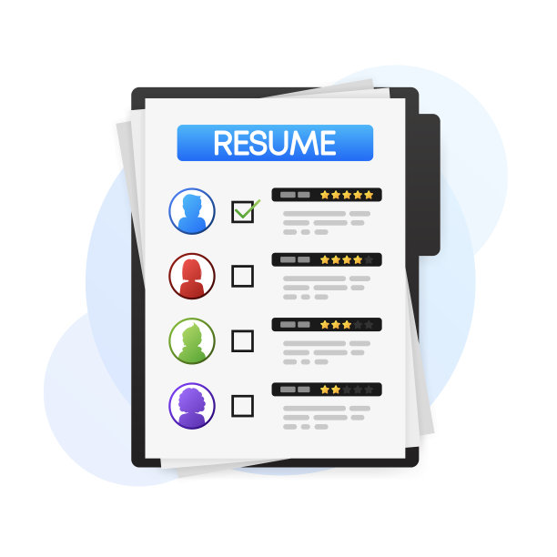 求职简历概念业务图片下载