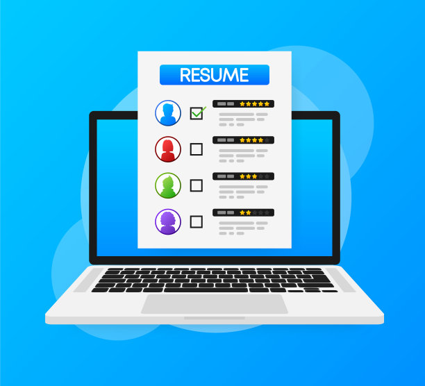 求职简历概念业务图片下载