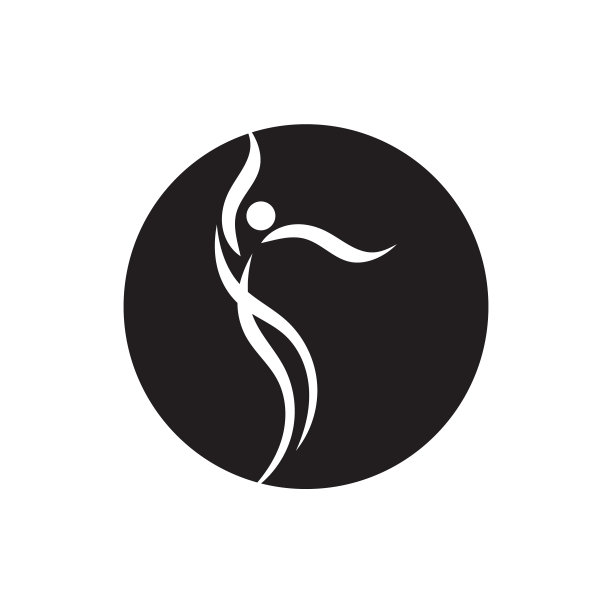 舞蹈标志设计符号图片下载