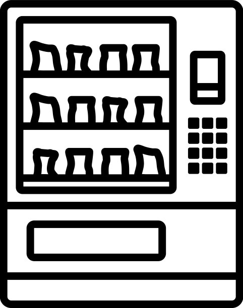 食品销售机器的图标图片下载